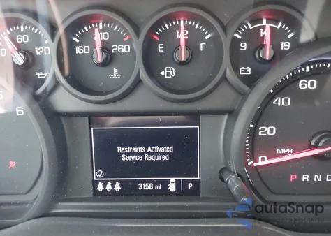 2025 Chevrolet Silverado 2Wd Short Bed Custom из США, поврежденный, VIN 3GCPABEKXSG372185